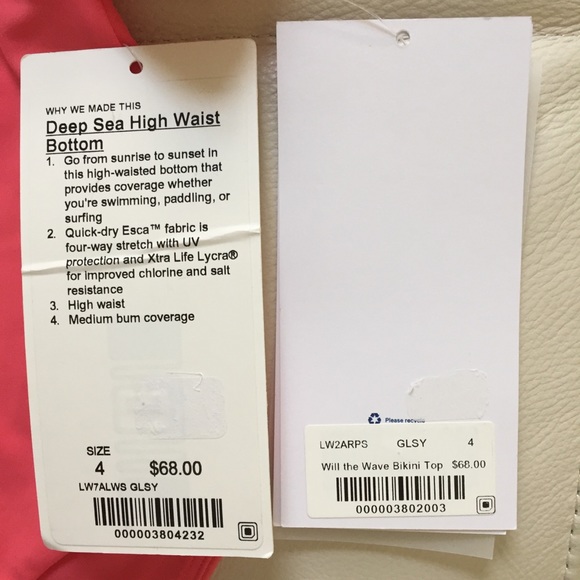 NWT LULULEMON WILL THE POWER BIKINI TOP SET 4 - Picture 2 of 4